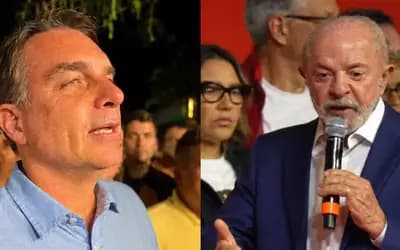 Flávio abre vantagem sobre Lula no 2º turno, aponta pesquisa PoderData/Aya