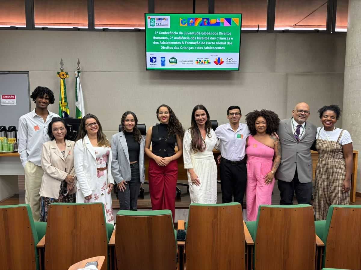 GYO realiza 1ª Conferência da Juventude Global dos Direitos Humanos e 2ª Audiência sobre Crianças e Adolescentes